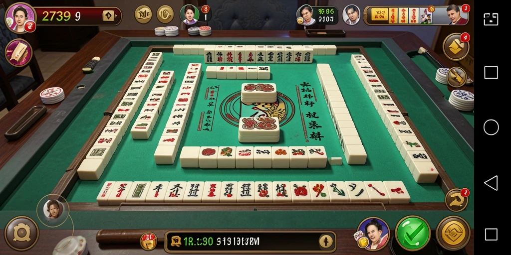 Screenshot gameplay 2739 menampilkan pengalaman Mahjong yang menyenangkan.