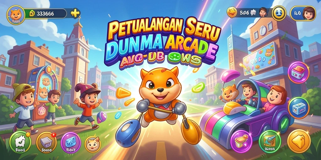Menampilkan gameplay seru dan menantang dari 333666 di dunia Arcade.