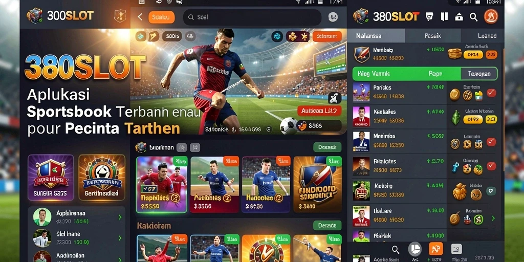 Tampilan gameplay Sportsbook yang menarik di 380SLOT.