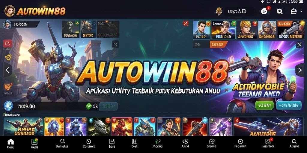 Tampilan intuitif dari AUTOWIN88 untuk pengaturan yang lebih baik.