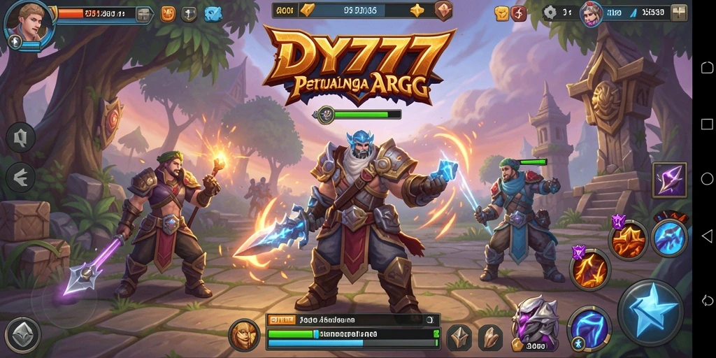 Gameplay mendebarkan dalam pertarungan ARPG penuh aksi.