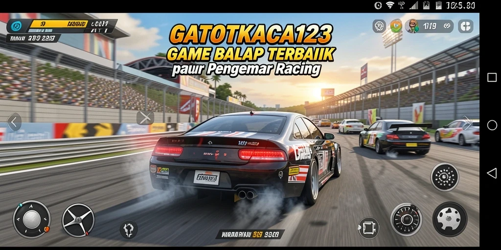 GATOTKACA123 menampilkan aksi balap yang mendebarkan dan grafis menawan.