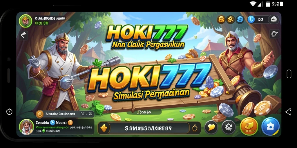 Tampilan gameplay HOKI777 yang menarik dan mendebarkan.