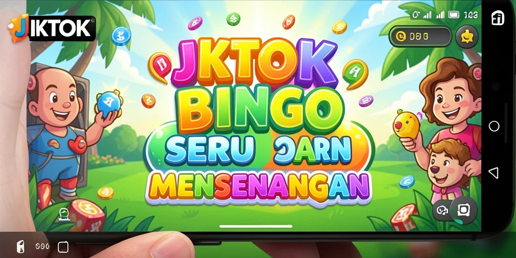 Screenshot gameplay JKTOK menampilkan keseruan bermain Bingo.