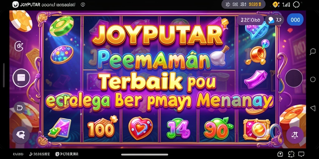 Tampilan screenshot gameplay JOYPUTAR yang menarik dan penuh warna.