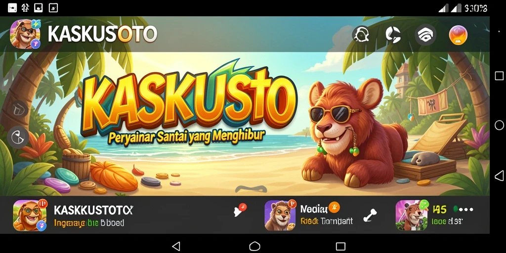 Tampilan gameplay KASKUSTOTO yang seru dan menghibur.