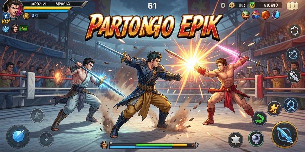 Gameplay MPO2121 yang menakjubkan dalam pertempuran langsung.