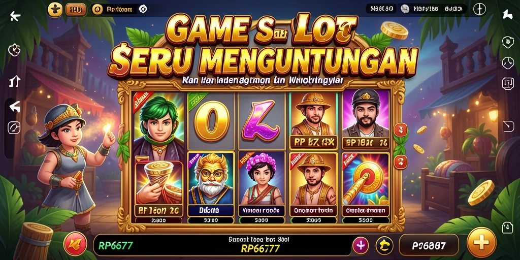Tampilan menarik gameplay Slot di RP6677.