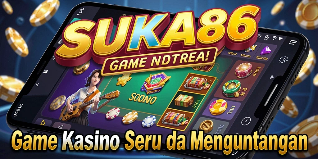 Tampilan gameplay menarik dari SUKA86 yang menampilkan aksi Kasino.