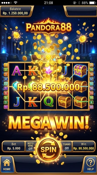 Tangkapan layar dari pandora88 menunjukkan berbagai aplikasi yang tersedia.